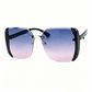 🎁2026 New Arrivals 50% OFF💥Rimless Oversized Square Sunglasses – Gradient Lens, Glitter Details, UV Protection ✨