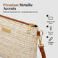 🎁2026 New Arrivals 50% OFF💥Women's Woven Straw Shoulder Clutch Bag – Lightweight, Versatile, Metallic Accents ✨