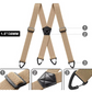 🎁2026 New Arrivals 50% OFF💥Men's X-Back Suspenders with Hook Clips