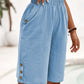 🎁2026 New Arrivals 50% OFF💥Women's Casual Comfortable Elastic Waist Capri Pants