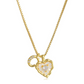 🎁2026 New Arrivals 50% OFF💥Heart Shaped Letters Micro Pave Chain Necklace