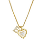 🎁2026 New Arrivals 50% OFF💥Heart Shaped Letters Micro Pave Chain Necklace