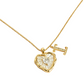 🎁2026 New Arrivals 50% OFF💥Heart Shaped Letters Micro Pave Chain Necklace