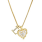 🎁2026 New Arrivals 50% OFF💥Heart Shaped Letters Micro Pave Chain Necklace