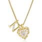 🎁2026 New Arrivals 50% OFF💥Heart Shaped Letters Micro Pave Chain Necklace