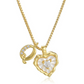 🎁2026 New Arrivals 50% OFF💥Heart Shaped Letters Micro Pave Chain Necklace
