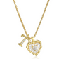 🎁2026 New Arrivals 50% OFF💥Heart Shaped Letters Micro Pave Chain Necklace
