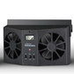 🎁2026 New Arrivals 50% OFF💥Solar Powered Car Exhaust Fan– Dual Turbo Ventilation & Temperature Display☀️