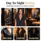 🎁2026 New Arrivals 50% OFF💥Women's Satin Blouse – V-Neck Tie Front, Lace Trim & Short Sleeves, Loose Fit Slimming Top💫🌸