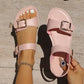 🎁2026 New Arrivals 50% OFF💥Women's Summer Flat Sandals with Double Buckle