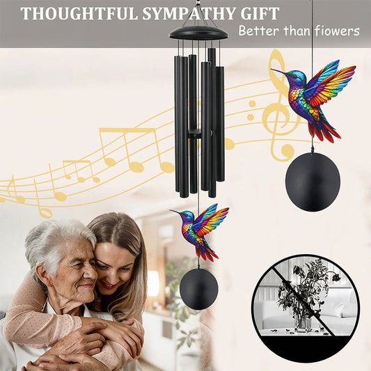 🎁2026 New Arrivals 50% OFF💥Vintage Metal Memorial Wind Chimes – Soothing Melody, Rust-Resistant Aluminum, Retro Design ✨