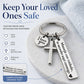 🎁2026 New Arrivals 50% OFF💥Stainless Steel Cross Keychain – ‘Drive Safe’ Blessing❤️🙏
