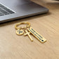 🎁2026 New Arrivals 50% OFF💥Stainless Steel Cross Keychain – ‘Drive Safe’ Blessing❤️🙏
