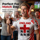 🎁2026 New Arrivals 50% OFF💥Premium England Football Fan Jersey