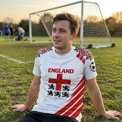 🎁2026 New Arrivals 50% OFF💥Premium England Football Fan Jersey