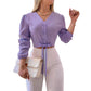 🎁2026 New Arrivals 50% OFF💥Women's Elegant V-Neck Tie-Waist Top – Adjustable Fit & Premium Soft Fabric – Versatile Chic 👠