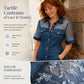 🎁2026 New Arrivals 50% OFF💥Women's Sheer Lace Denim Mini Dress – Contrast Texture, Sexy Sweet, Club-Ready ✨