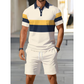 🎁2026 New Arrivals 50% OFF💥Men's Two-Piece Shirt and Shorts Set – Digital Print, Athletic Fit, Wrinkle Resistant ✨