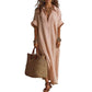 🎁2026 New Arrivals 50% OFF💥Women's Minimalist Solid Color Maxi Dress – Soft & flowy – Perfect for beach, travel or everyday elegance – effortless and breathable ✨🌿