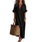 🎁2026 New Arrivals 50% OFF💥Women's Minimalist Solid Color Maxi Dress – Soft & flowy – Perfect for beach, travel or everyday elegance – effortless and breathable ✨🌿