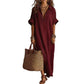 🎁2026 New Arrivals 50% OFF💥Women's Minimalist Solid Color Maxi Dress – Soft & flowy – Perfect for beach, travel or everyday elegance – effortless and breathable ✨🌿