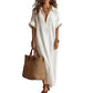 🎁2026 New Arrivals 50% OFF💥Women's Minimalist Solid Color Maxi Dress – Soft & flowy – Perfect for beach, travel or everyday elegance – effortless and breathable ✨🌿