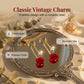 🎁2026 New Arrivals 50% OFF💥French Vintage Red Rose Dangle Earrings