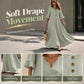 🎁2026 New Arrivals 50% OFF💥Women's V-Neck Loose Maxi Dress – Flowing Silhouette, Soft Drape, Day to Dinner 🌙
