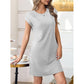 🎁2026 New Arrivals 50% OFF💥Women's Crew Neck Solid Color Dress – Soft & lightweight – Perfect for work, beach or everyday elegance – versatile and comfy ✨🌿