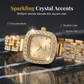 🎁2026 New Arrivals 50% OFF💥Women Drawstring Bracelet Watch Square Quartz