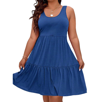 🎁2026 New Arrivals 50% OFF💥Women's Sleeveless Knee-Length Dress