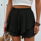 🎁2026 New Arrivals 50% OFF💥Women's Ruffle Layered Flowy Shorts – Skirt-Like Look, Elastic Waist, Breathable 🌸