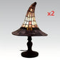 🎁2026 New Arrivals 50% OFF💥Enchanting Ambiance Stained Glass Witch Lamp