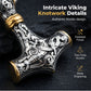 🎁2026 New Arrivals 50% OFF💥Viking Thor Hammer Pendant Necklace – Stainless steel with Byzantine chain – Bold & durable – perfect for daily wear or gifting ✨💪