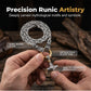 🎁2026 New Arrivals 50% OFF💥Viking Thor Hammer Pendant Necklace – Stainless steel with Byzantine chain – Bold & durable – perfect for daily wear or gifting ✨💪