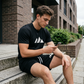 🎁2026 New Arrivals 50% OFF💥Men's Short Sleeve T-Shirt & Drawstring Shorts Set
