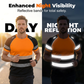 🎁2026 New Arrivals 50% OFF💥Men’s Fluorescent Color Block Athletic Shirt Outdoor Safety Tee