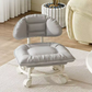 🎁2026 New Arrivals 50% OFF💥Rolling Low Stool with Backrest⚙️🪑
