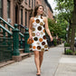 🎁2026 New Arrivals 50% OFF💥Flattering Halter A-Line Dress – Polka Dot Print, Sleeveless, Vacation Ready 🌸
