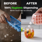 🎁2026 New Arrivals 50% OFF💥2-in-1 Ice Cube Maker Water Bottle Built-In Ice Tray, Food-Grade Silicone, Bpa-Free. Make Ice & Store Water In One Bottle 💼✈️