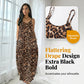 🎁2026 New Arrivals 50% OFF💥Women's Leopard Print Spaghetti Strap Maxi Dress