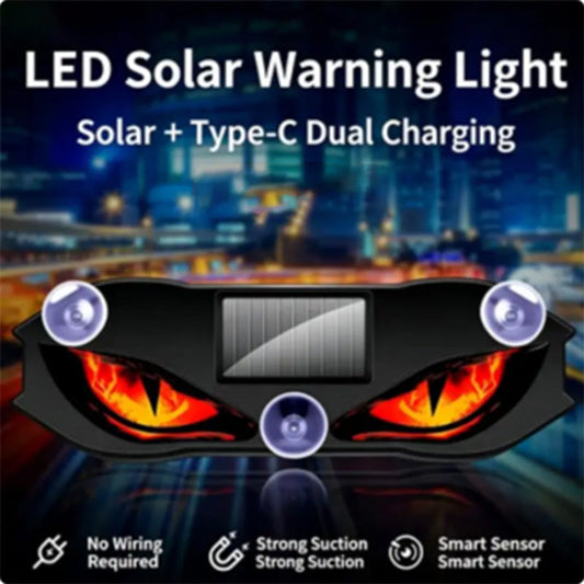 🎁2026 New Arrivals 50% OFF💥Solar-Powered LED Car Warning Light – 50% OFF! Solar-powered, weatherproof, automatic activation at dark – for more safety on the roadside. 🔥🛡️