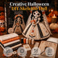 🎁2026 New Arrivals 50% OFF💥SPOOKY SKELETON CRAFT KIT — Halloween DIY Activity | All Materials Included 🎃