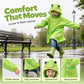 🎁2026 New Arrivals 50% OFF💥Kids Frog-Style Rain Poncho ☔– Waterproof, Lightweight & Backpack-Friendly