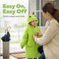 🎁2026 New Arrivals 50% OFF💥Kids Frog-Style Rain Poncho ☔– Waterproof, Lightweight & Backpack-Friendly