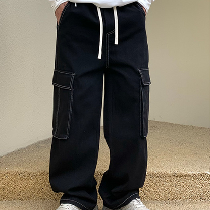 🎁2026 New Arrivals 50% OFF💥Utility Wide-Leg Cargo Jeans