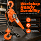 🎁2026 New Arrivals 50% OFF💥Heavy Duty Manual Chain Hoist – Durable steel & smooth lifting – Perfect for workshops, garages or construction – reliable and easy to use 🏗️✨