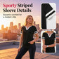 🎁2026 New Arrivals 50% OFF💥Women's Short Sleeve Color Block Tee