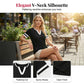 🎁2026 New Arrivals 50% OFF💥Women's Short Sleeve Color Block Tee