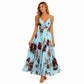 🎁2026 New Arrivals 50% OFF💥Women's Printed Spaghetti Strap Maxi Dress – Designed to flatter with a V-neckline, adjustable thin straps & a flowing A-line silhouette. A timeless, feminine piece for warm-weather occasions 🌿